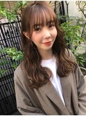セミロング◇ミルクティーベージュ