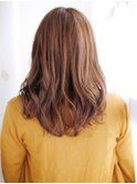 おろし流しのミックスカールスタイル