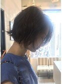 ランダムカールショートボブ YACHI