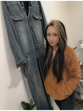 マグヘアー(Mg hair) ミランダ・カー風ハイライト