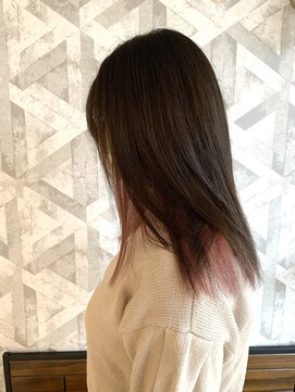 ヘアデザイン ファブロ(hair design FABRO.) ◎大人気インナーピンク