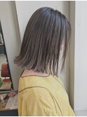 【天神今泉loty赤星雄介】切りっぱなしボブ×透明感カラー
