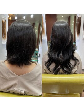 ナム(NAMU) ロングにイメージ変身