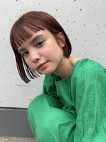 ロイジー(roijir)&nbsp;【roijir 表参道】ミニボブ☆オレンジブラウン