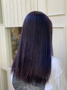 ヘアー ブランコ(hair Blanco) ダークラベンダーカラー