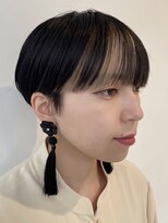 イデア(idea)&nbsp;【マッシュショート×バングインナー】ヘアスナップ・山下