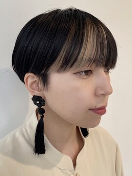 イデア(idea) 【マッシュショート×バングインナー】ヘアスナップ・山下