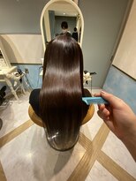 ロンド ストラーダ 心斎橋(Lond strada) シルキーベージュ×グレージュカラー【髪質改善/縮毛矯正】