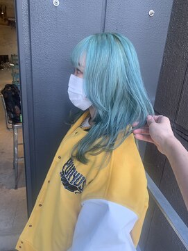 ロロ(ro-ro) 【恵比寿ro-ro】イルミナx前髪xココアブラウンxフリンジウェーブ