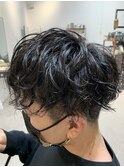 スパイラルパーマ