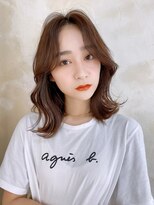 アリスバイアフロート 自由が丘(ALICe by AFLOAT)&nbsp;大人鎖骨ミディアムくびれヘア