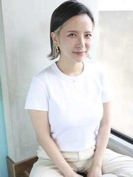 バース(BIRTH) 天神【BIRTH】大人かわいい外ハネボブ×セクションカラー　1