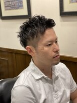 ヒロギンザバーバーショップ 神楽坂店(HIRO GINZA BARBER SHOP)&nbsp;ツーブロック×アイロンパーマ