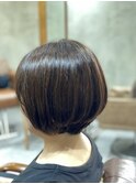 ツヤ感ショートボブ