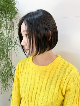 ミィ 表参道(mee.) 【mee.】ハセガワヒトシ　シルキーベージュ斜めばんぐ