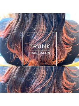 トランク(TRUNK) 【グラデーションカラー×コーラルオレンジ】