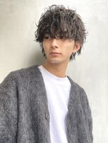 波巻きツイストスパイラル×大人マッシュウルフ