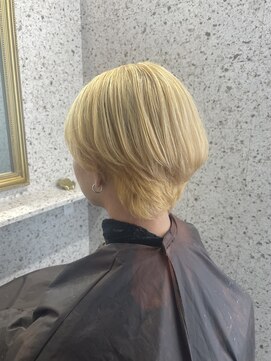 ラニヘアサロン(lani hair salon) 【メンズカラー】抜きっぱなしブロンド