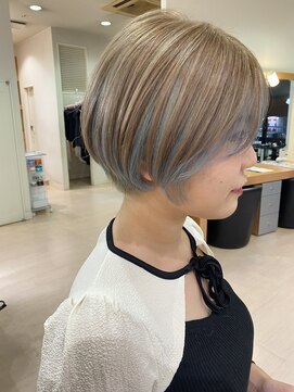 シャンプーボーイ ヒノ(SHAMPOO BOY Hino) アンブレラカラー×水色