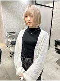 透明感たっぷりハイトーンミルクティー