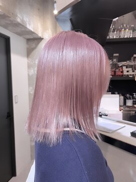 ペレ 渋谷(PELE) 黒髪/グレーベージュ/ハイトーン/ブリーチ/渋谷