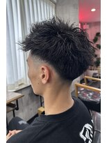 トゥーミー(to mee)&nbsp;【メンズ】フェード×ツイストジェットモヒカン