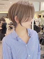 アンド ストーリーズ(&STORIES)&nbsp;前下がりショート/絶壁解消/小顔ショート/30代/40代【橋本】