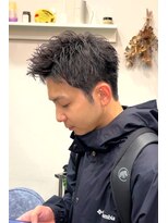 スナッグルサロン(SNUGGLE SALON)&nbsp;メンズカット/スパイキーショート/ツイストスパイラルピンパーマ