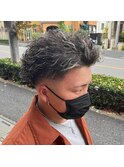 韓国マッシュスペインカールスパイキーショート〈理容室〉西川口