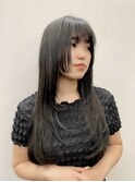 姫カットレイヤー/韓国レイヤー/韓国ヘア/レイヤーロング/20代