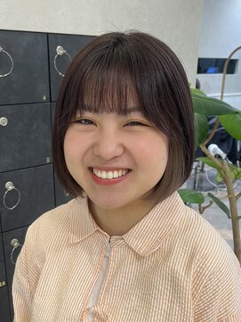 ザザ シンジュク(ZA/ZA shinjuku) ボブ×イヤリングカラー