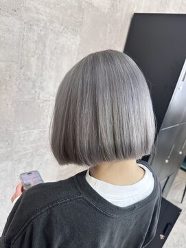 スキル 水戸(SKILL) シルバーカラー/ボブ