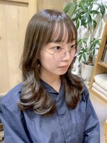 バイオレット 栄店(Violet)&nbsp;透け感たっぷり！オリーブベージュ♪TS -16