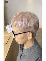 ソイア 春日井店(Soea) 70代ケアブリーチ　脱白髪染め　春日井　完成版