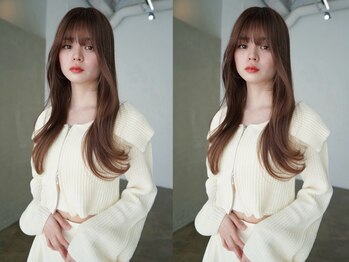 アンジェリカ 尼崎店(ANGELICA)の写真/【JR尼崎駅◆2分】お洒落可愛いトレンドヘアならおまかせ♪【JR尼崎/レイヤーカット/韓国風/髪質改善】
