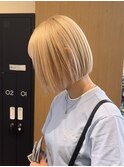 切りっぱなしボブ