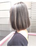 【ブリーチデザインカラー】3Dハイライト/THORWグレージュ