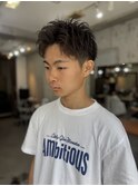 刈り上げアップバングショート/岐阜メンズカット/岐阜美容室