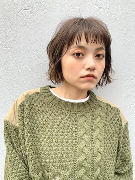 ヒルネ(hirune) オン眉ボブ