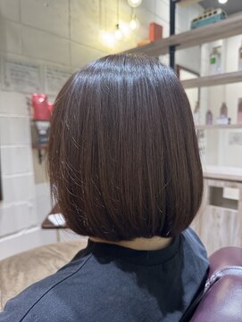 チアー ヘアリラクゼーション(cheer HAIRRELAXATION) スタイリング楽ちんボブ