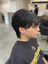 ニアウ 伊勢崎連取店(Niau)&nbsp;メンズマッシュウルフニュアンスパーマメンズパーマ