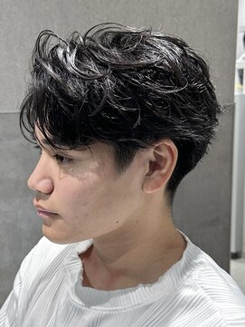 テクト バイアッシュ 吉祥寺店(Tect by Ash) フェザーパーマセンターパート毛流れフェザーショート吉祥寺