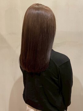 艶髪 髪質改善トリートメント ヘッドスパ アッシュカラー 20代