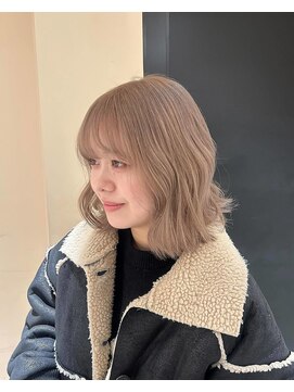 ヘアサロン ガリカ 表参道(hair salon Gallica) ブランドベージュ× ボブ