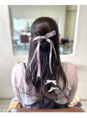 縦りぼんアレンジ