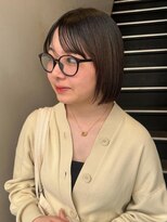 オリ(oli)&nbsp;ミニボブ×透け感グレー