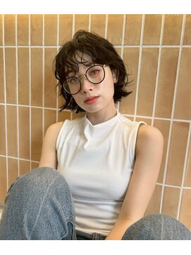 ロンド パルティール 大宮(Lond partir) 大人ガーリー/レイヤーショート/前髪白髪/20代30代40代50代/大宮