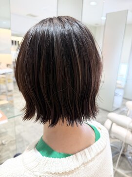 プレフェレプレフェ(prefere prefe) アレンジ沢山切りっぱなしボブ×marbb