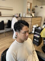 The Barber Creation Rosso【2月11日OPEN(予定)】 ツーブロック×スパイラルパーマ