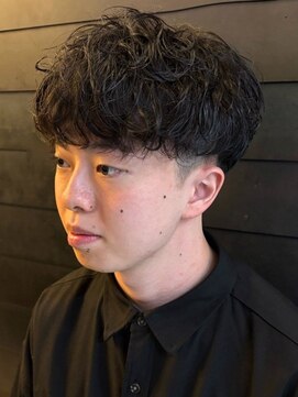 ディスイズバーバーセカンド(THIS IS BARBER 2nd) ツーブロック 刈り上げ ニュアンスパーマ メンズパーマ マッシュ